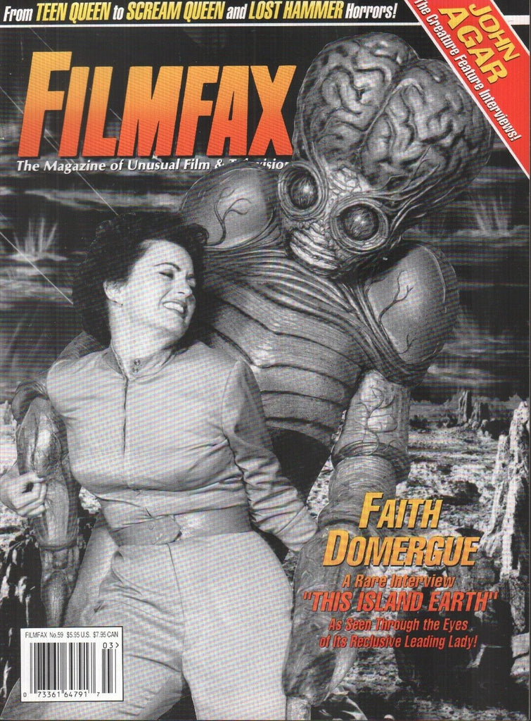 Filmfax March 1997 Faith Domergue John Agar 020419AME