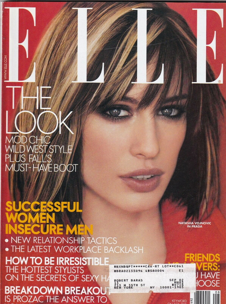 Elle Mag Natasha Vojnovic Successful Women August 2001 101119nonr