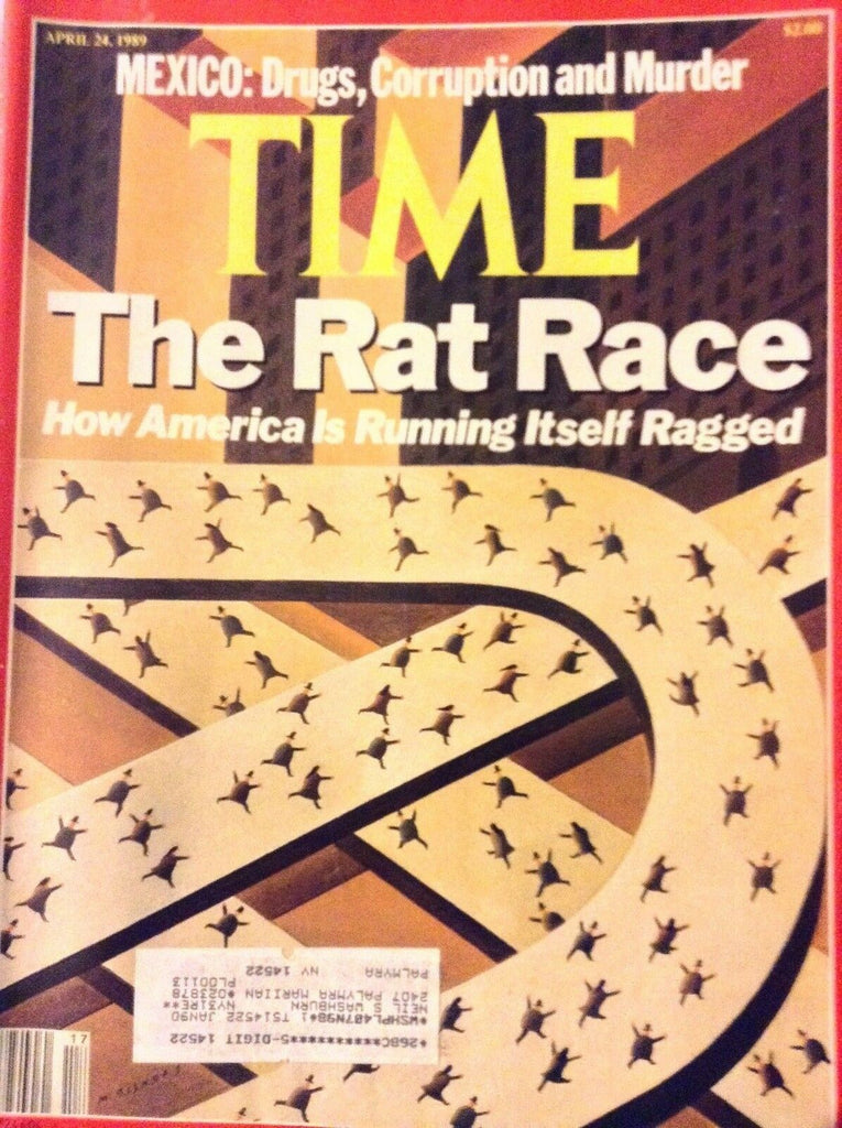 Time Magazine The Rat Race April 24, 1989 120118nonrh
