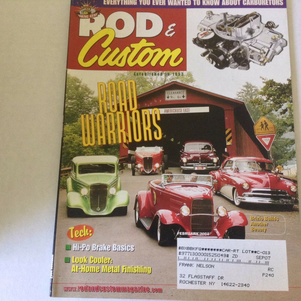 Rod & Custom Magazine Hi Po Brake Basics February 2004 060717nonrh