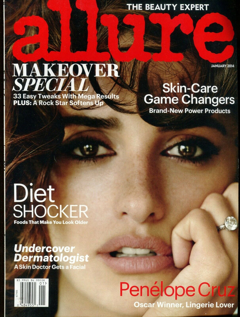 Allure Magazine January 2014 Penelope Cruz EX No ML 122116jhe