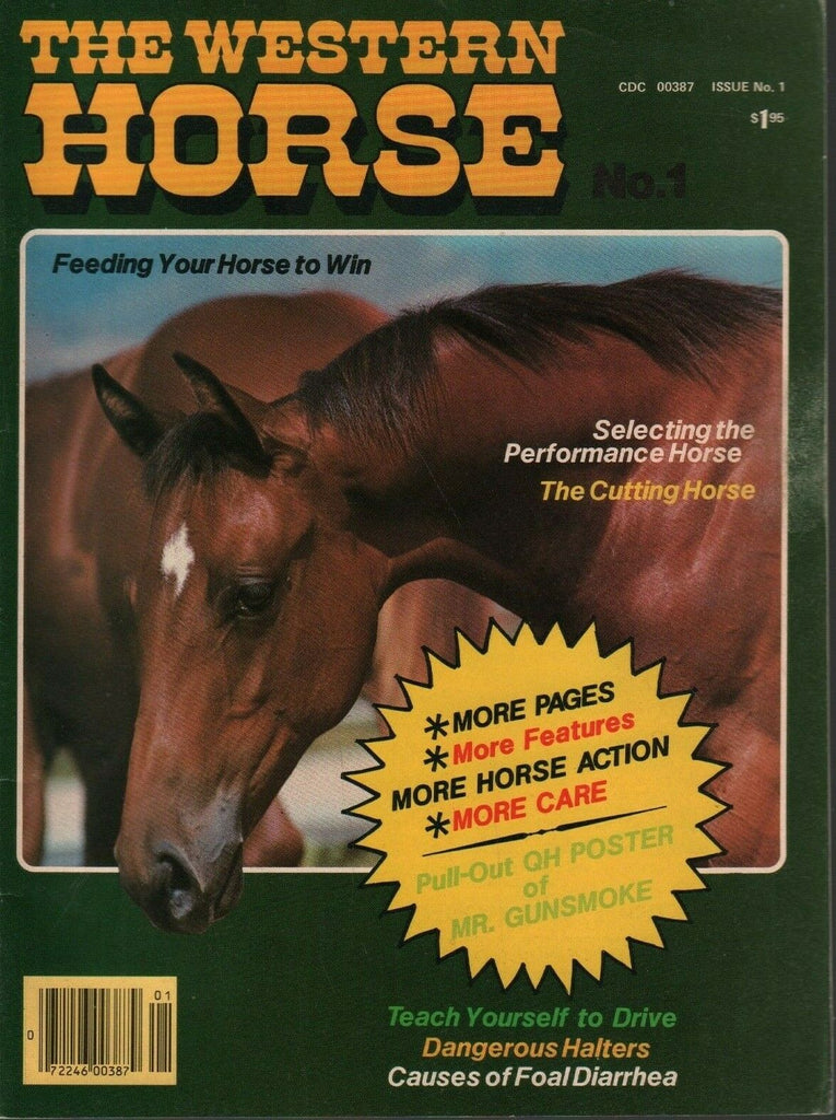 The Western Horse Issue 1 Spring 1982 Mr Gunsmoke Equine Magazine 082520AME