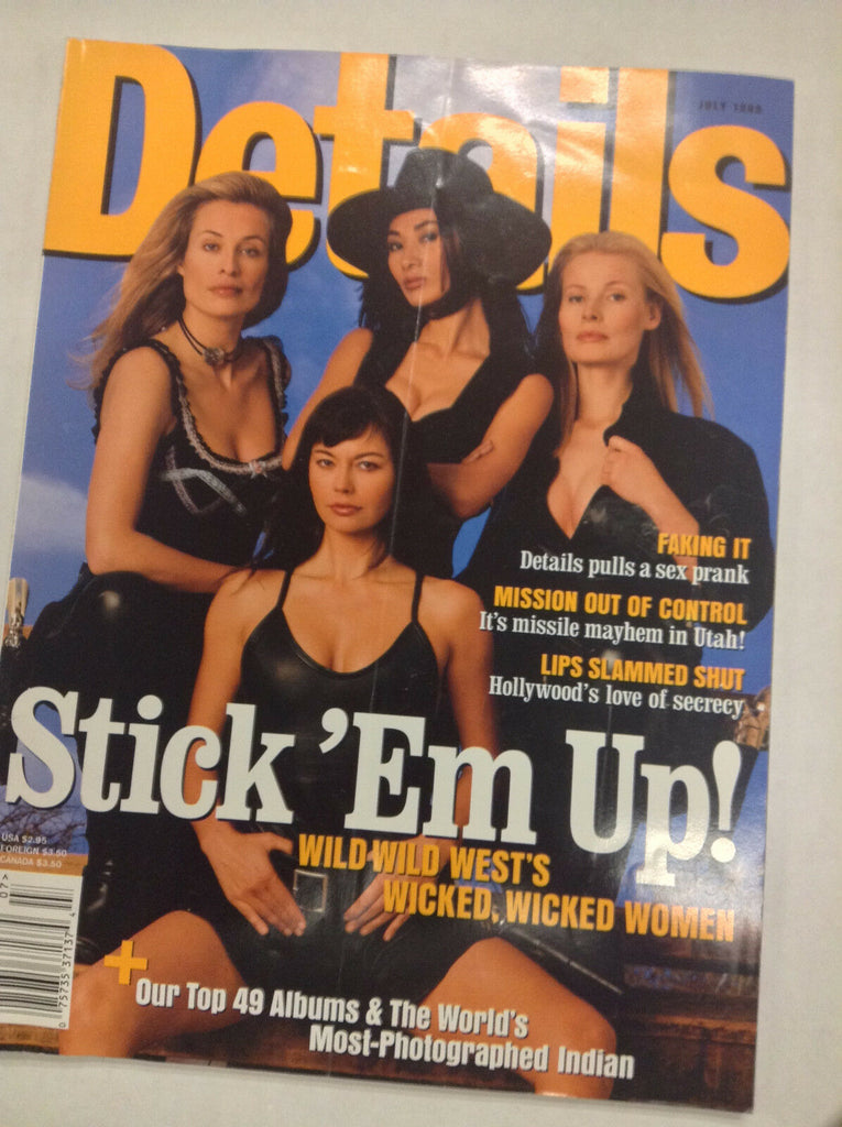 Details Magazine Wild Wild West's Women July 1999 051717nonr
