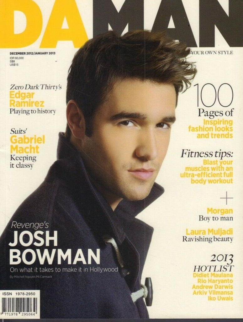 Da Man Indonesian Fashion Dec 2012 Jan 2013 Josh Bowman Edgar Ramirez 120618DBF