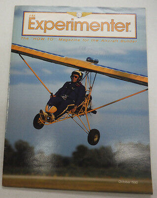 EAA Experimenter Magazine Oshkosh & Ultralight Pilot October 1990 071515R