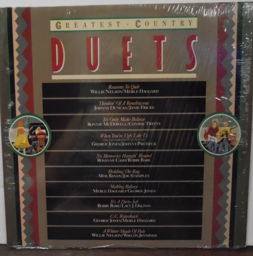 Greatest Country Duets vinyl AL39169 various artists 062518LLE