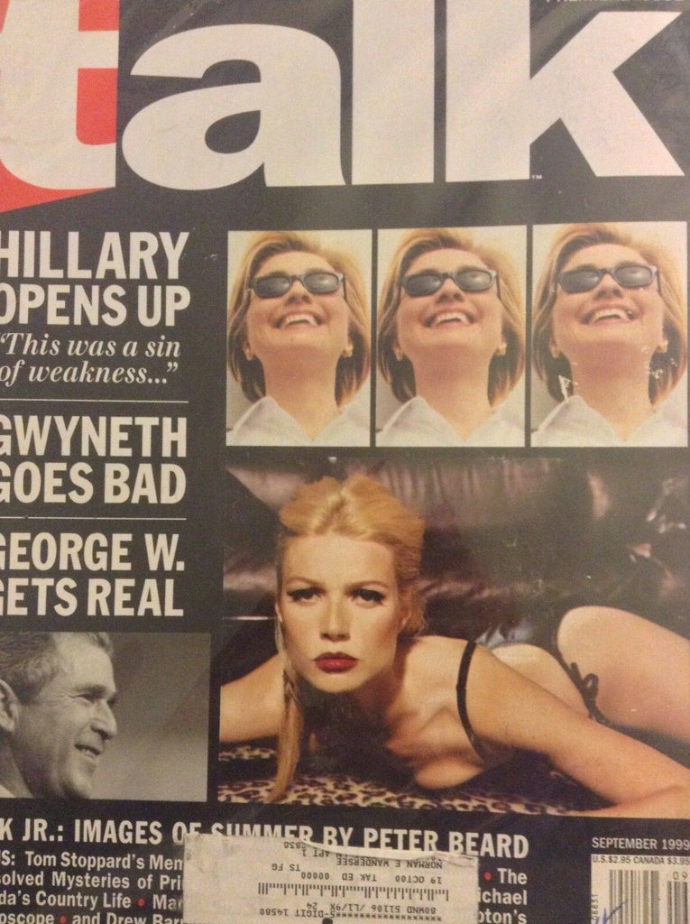 Talk Magazine Hillary Clinton Opens Up Premiere Issue September 1999 062718nonrh