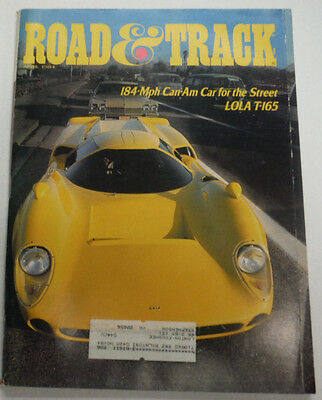 Road & Track Magazine Can-Am Car For Lola T-165 April 1984 072415R