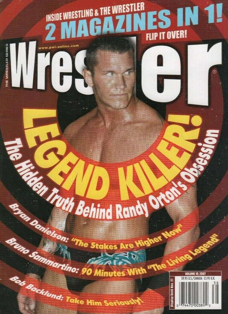 The Wrestler Inside Wrestling Vol.18 2007 Randy Orton Bryan Danielson 032619DBE