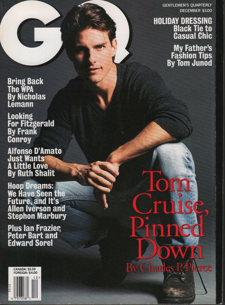 GQ Magazine December 1996 Tom Cruise Nicholas Lemann Ruth Shalit 081518DBE