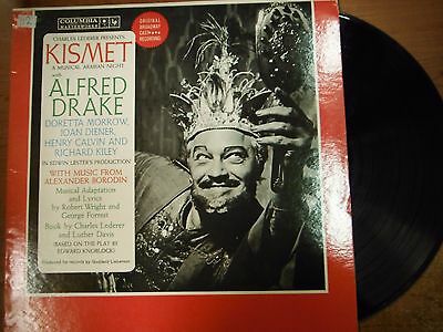 33 RPM Vinyl Kismet Alfred Drake Columbia Records OL4850 Mono LP 041015SM