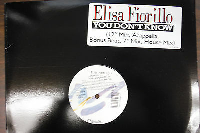 You Don't Know Elisa Fiorillo 12" mix 33RPM 033116 TLJ