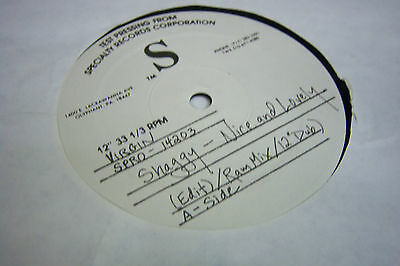 33RPM Shaggy Nice and Lovely Moore R+B/Cutlass/Mix) TEST PRESSING RARE JDER1