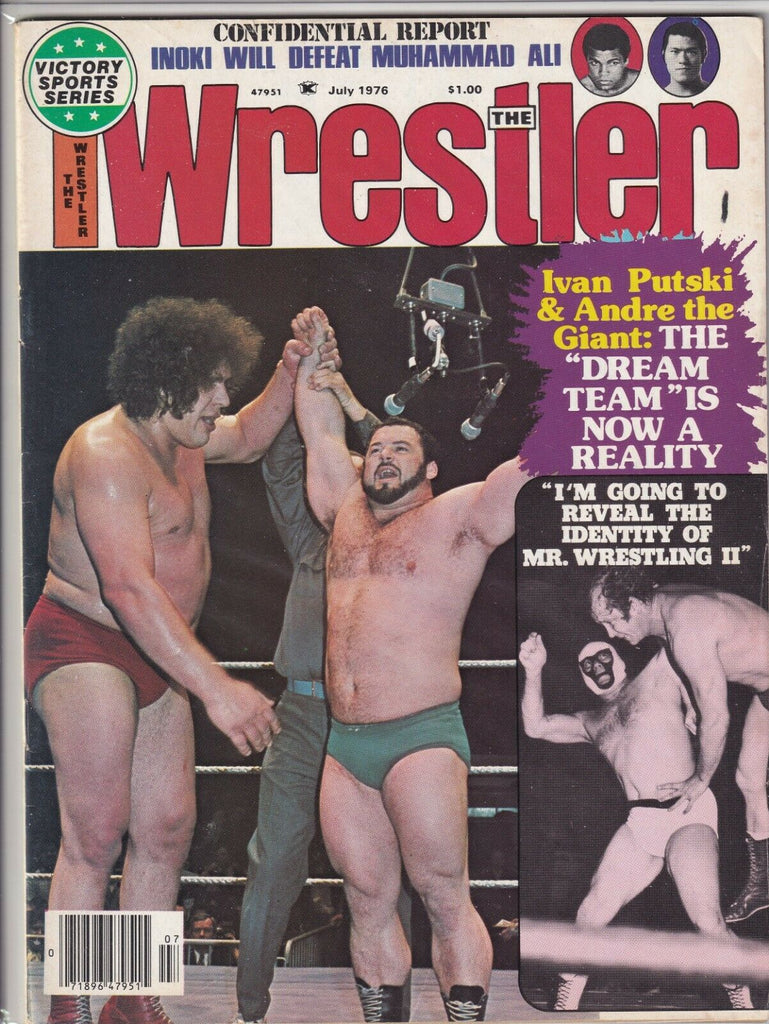 The Wrestler Magazine Andre The Giant Ivan Putski July 1976 061719nonr