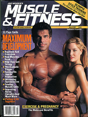 Muscle & Fitness Magazine March 1993 Lou Ferrigno EX 010416jhe