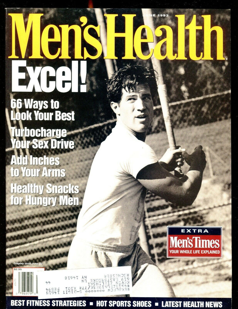 Men's Health Magazine June 1993 Excel! EX w/ML 012317jhe