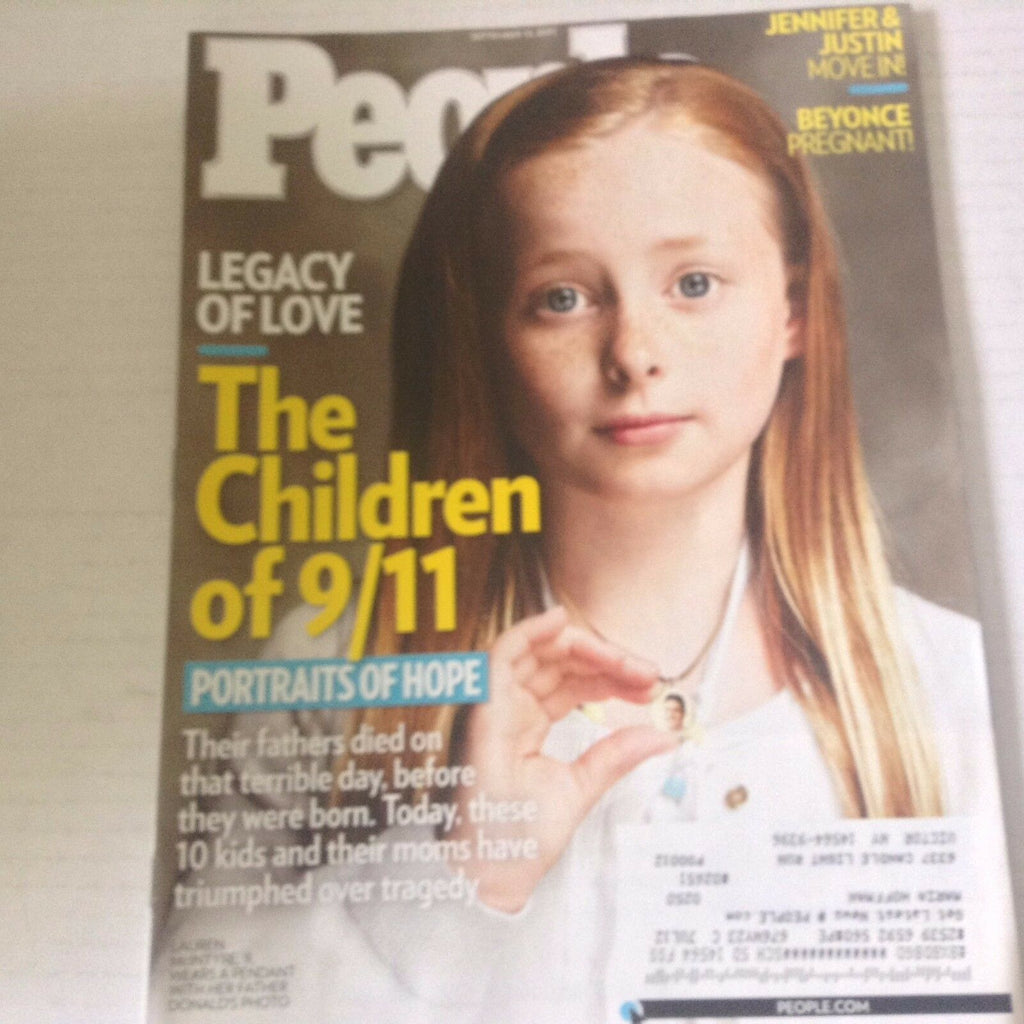 People Magazine Children Of 9/11 Legacy Of Love September 12, 2011 051717nonrh