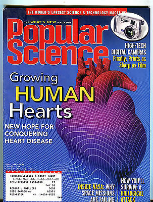 Popular Science Magazine April 2000 Growing Human Hearts EX 041516jhe