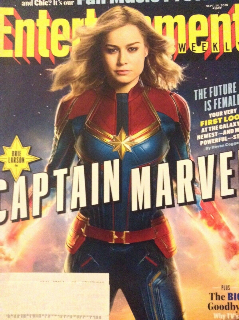 Entertainment Weekly Magazine Brie Larson September 14, 2018 112618nonrh