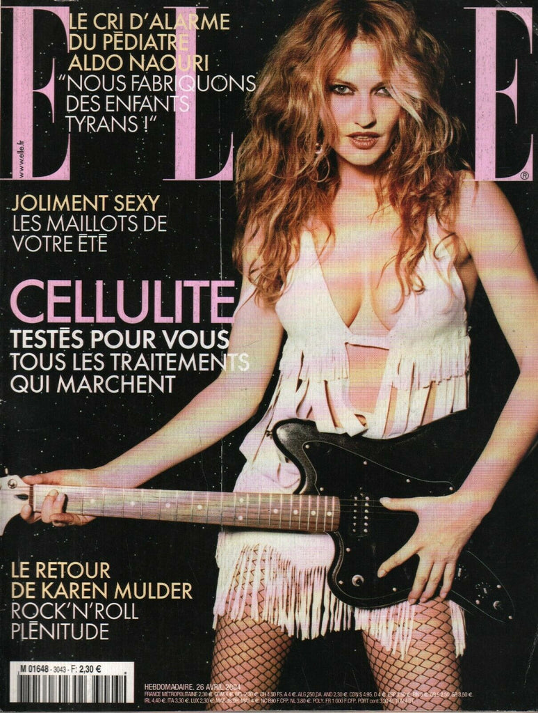 Elle French Fashion April 26 2004 Karen Mulder Ellen Von Unwerth 091520ame