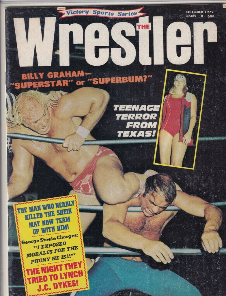 The Wrestler Magazine Billy Graham George Steele October 1972 061719nonr