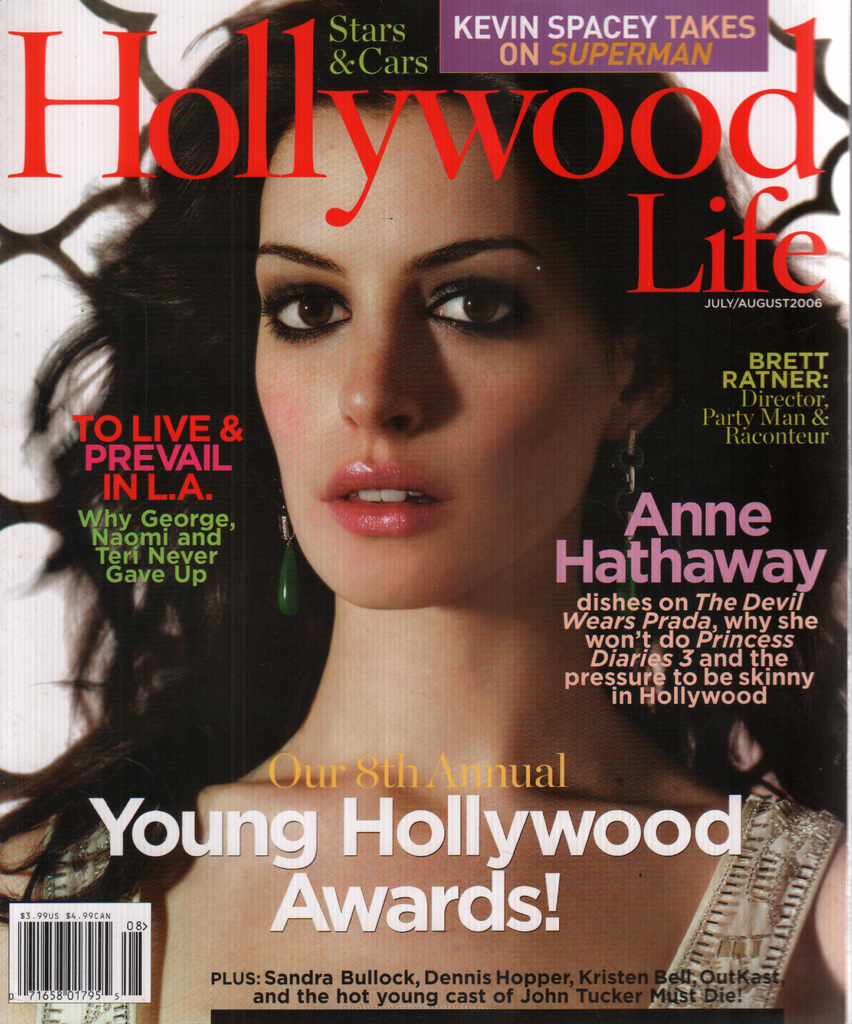 Hollywood Life July August 2006 Sandra Bullock Dennis Hopper 032720DBE