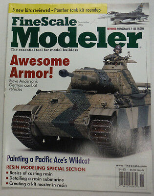 FineScale Modeler Magazine Steve Anderson German Combat November 2002 042515R