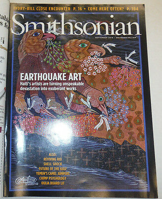 Smithsonian Magazine Earthquake Art & Reviving Rio September 2010 010215R