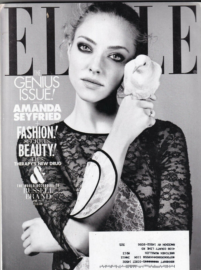 Elle Magazine Amanda Seyfried Beauty Secrets April 2011 092619nonr