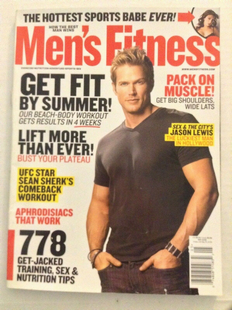 Men's Fitness Magazine Jason Lewis Pack On Muscle May 2008 071419nonrh