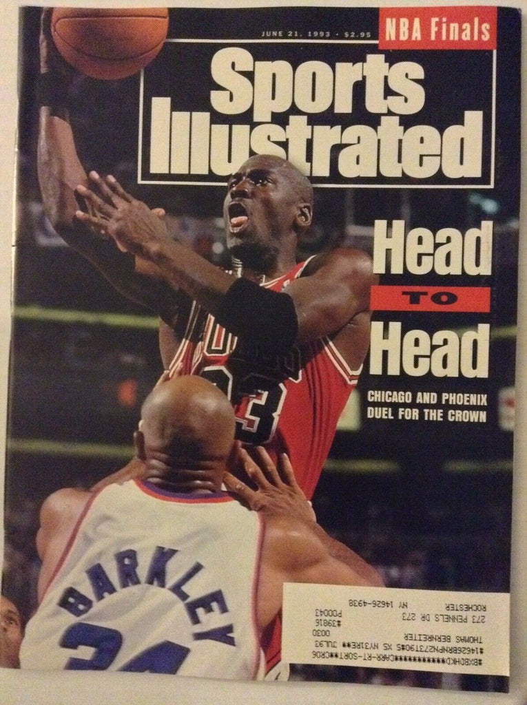 Sports Illustrated Magazine Michael Jordan NBA Finals June 21, 1993 030319nonrh