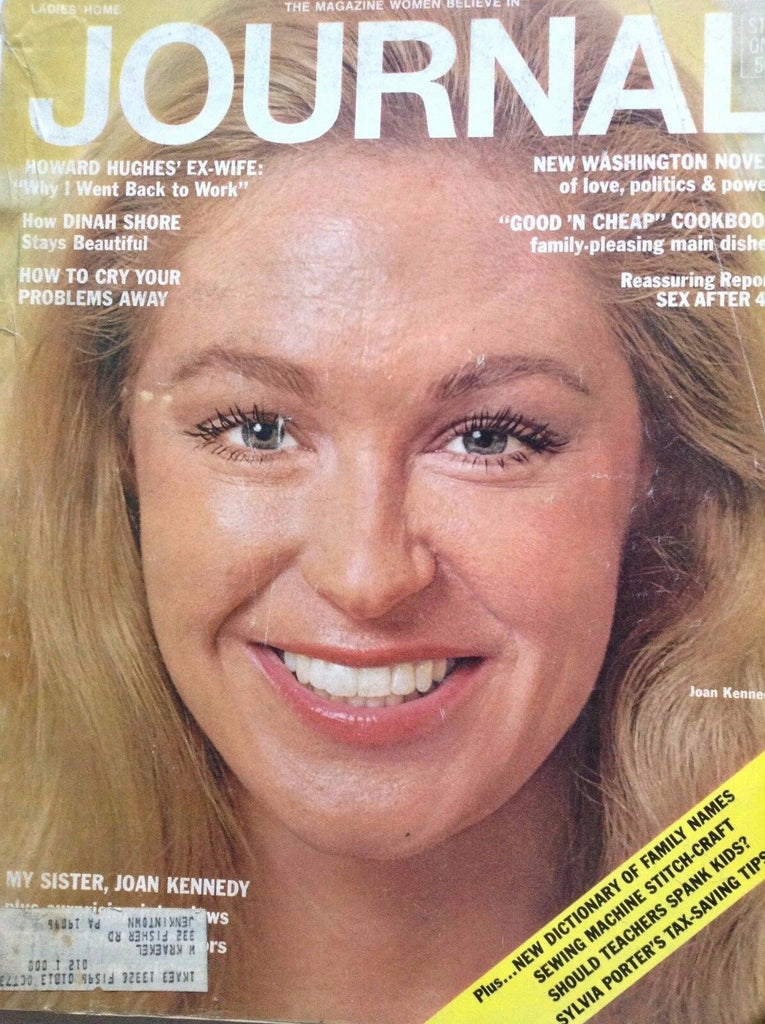 Ladies' Home Journal Magazine Joan Kennedy March 1973 100317NONRH