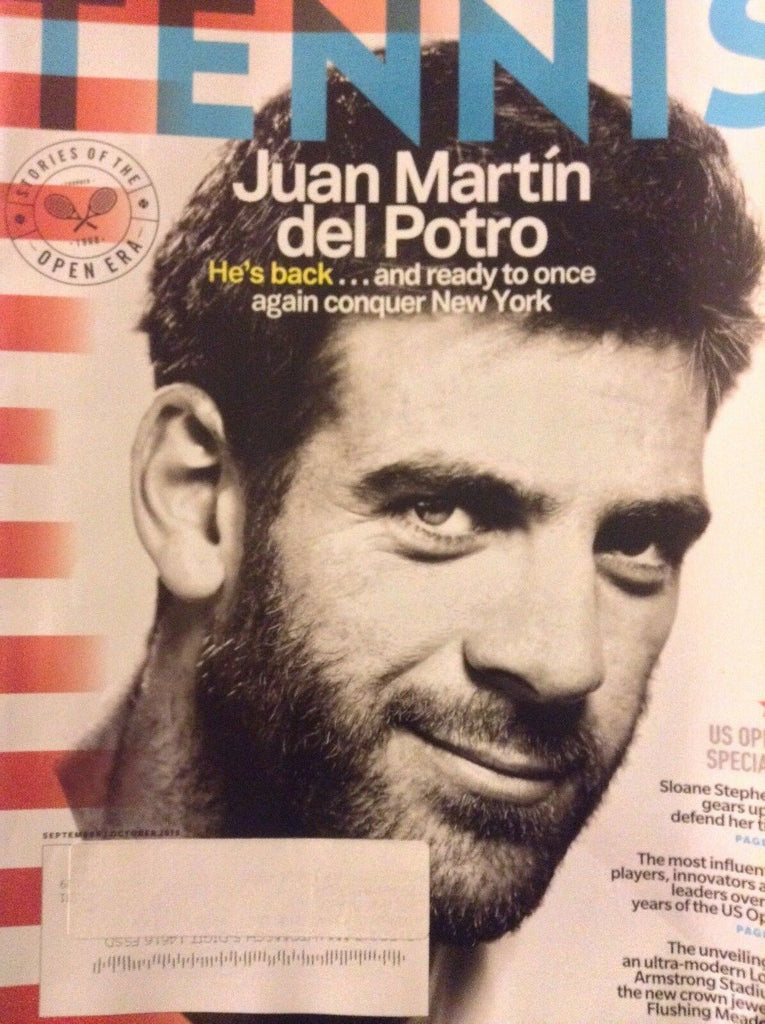 Tennis Magazine Juan Martin Sloane Stephens September/October 2018 120818nonrh