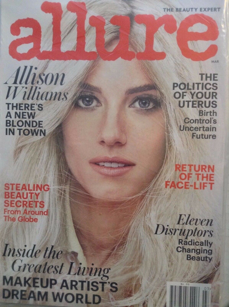 Allure Magazine Allison Williams March 2017 New 111517nonrh
