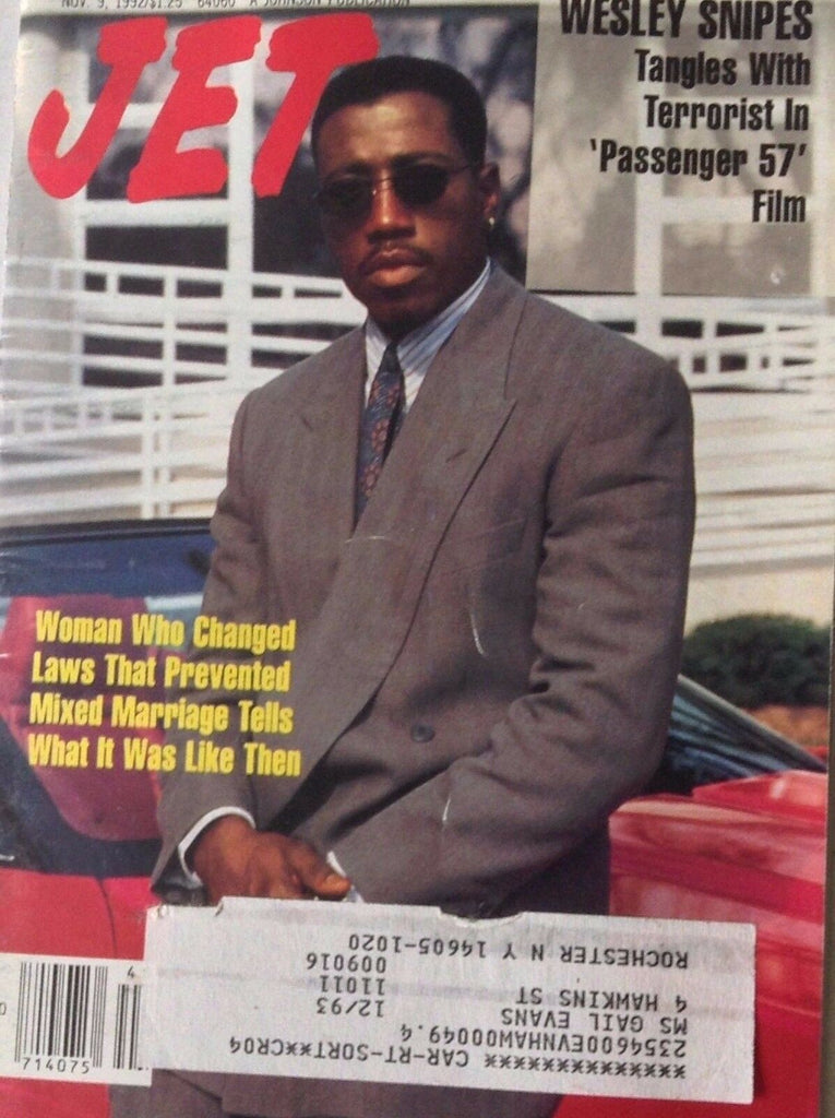 Jet Magazine Wesley Snipes November 9, 1992 090517nonrh