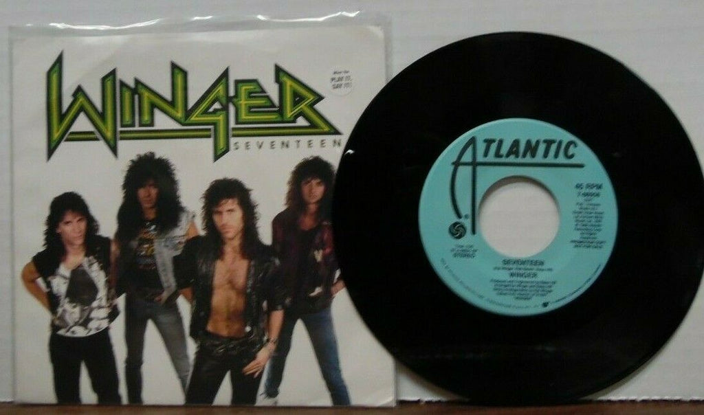 Winger Seventeen 45RPM PROMO 7-88958 022220LLE45