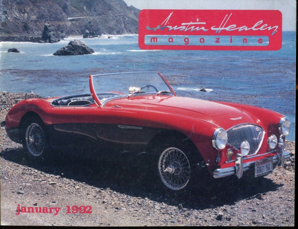 Austin Healey Magazine January 1992 BN2 EX w/ML On Back 022717nonjhe