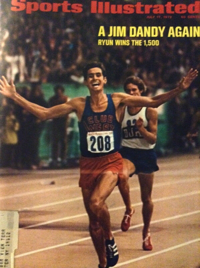Sports Illustrated Magazine Jim Ryun Wins July 17, 1972 010319nonrh