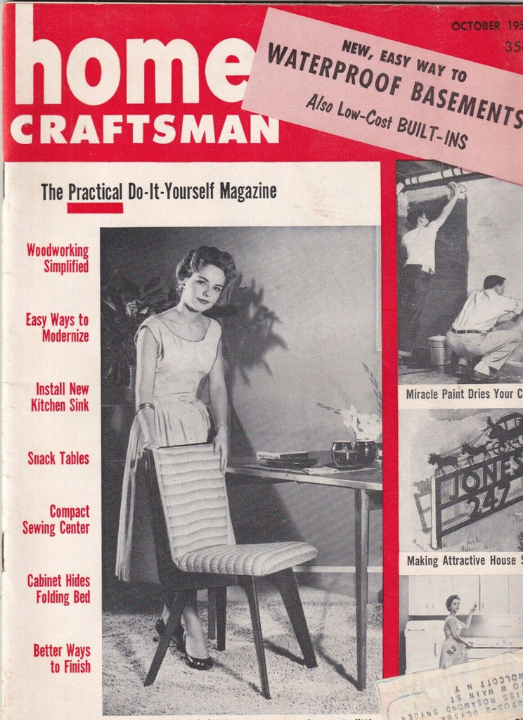 Home Craftsman Mag Woodworking Simplified October 1954 092619nonr