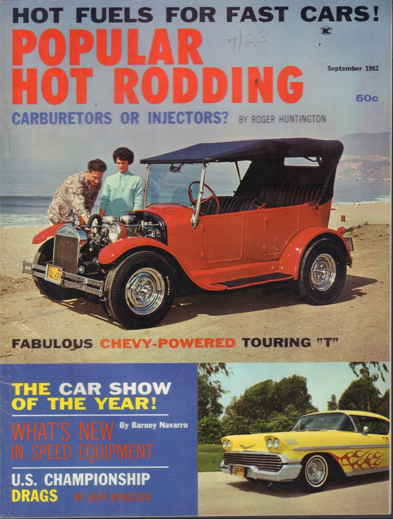 Popular Hot Rodding September 1962 Ron Asley John Compton Ned Smith 122118DBE