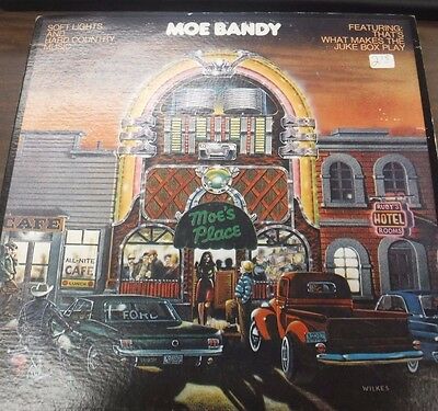 Moe Bandy 33 RPM DEMO KC 35288 Soft Lights & Hard Country Music 091116LLE