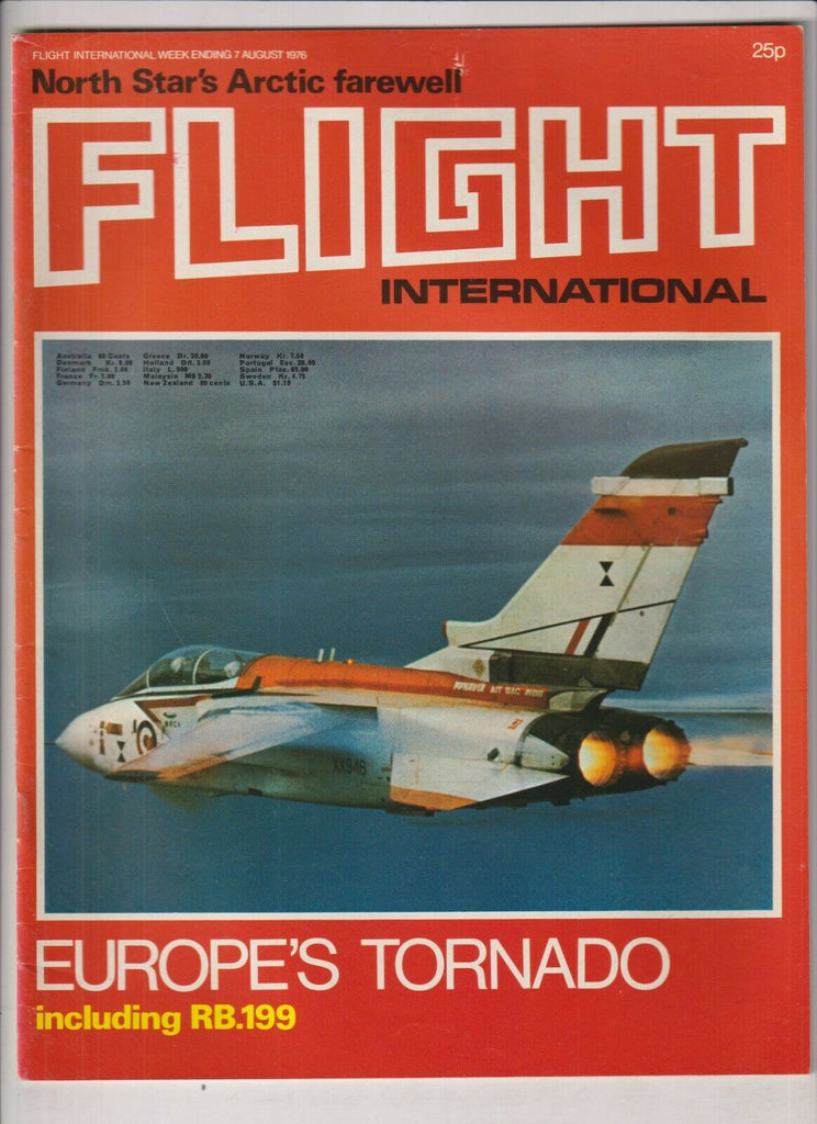 Flight International Mag Europe's Tornado RB.199 August 7, 1976 022120nonr