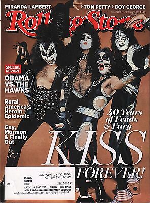 Rolling Stone April 10 2014 KISS, Obama w/ML EX 121815DBE2