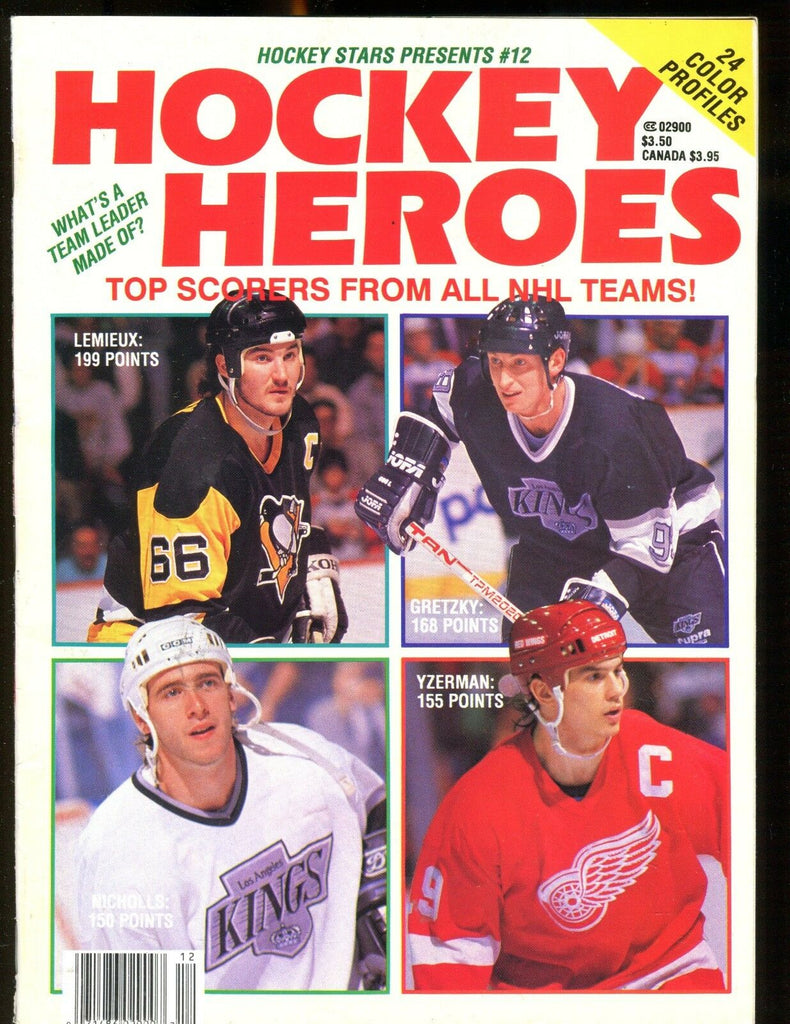 Hockey Heroes Magazine 1989 Wayne Gretzky EX No ML 012717jhe