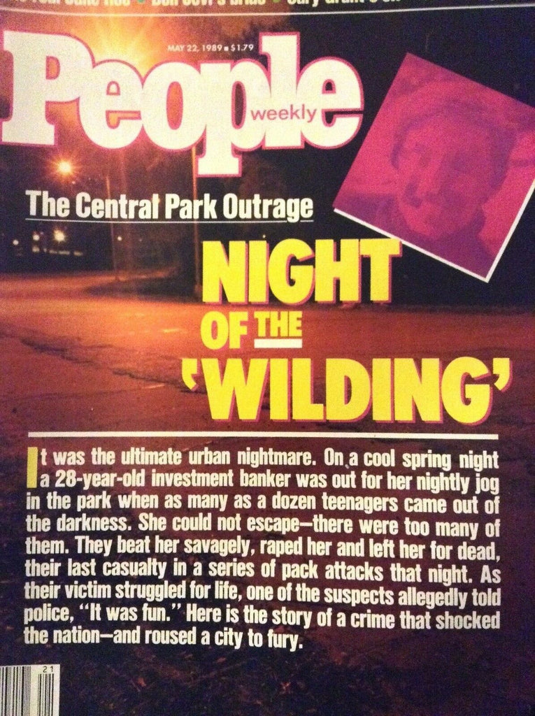 People Magazine Central Park Outrage May 22, 1989 020119nonrh