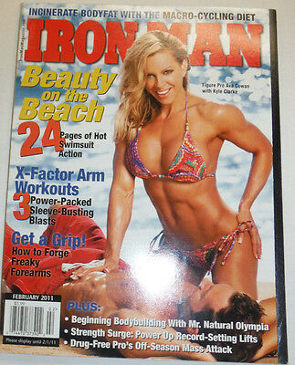 Ironman Magazine Ava Cowan & Kyle Clarke February 2011 112814R