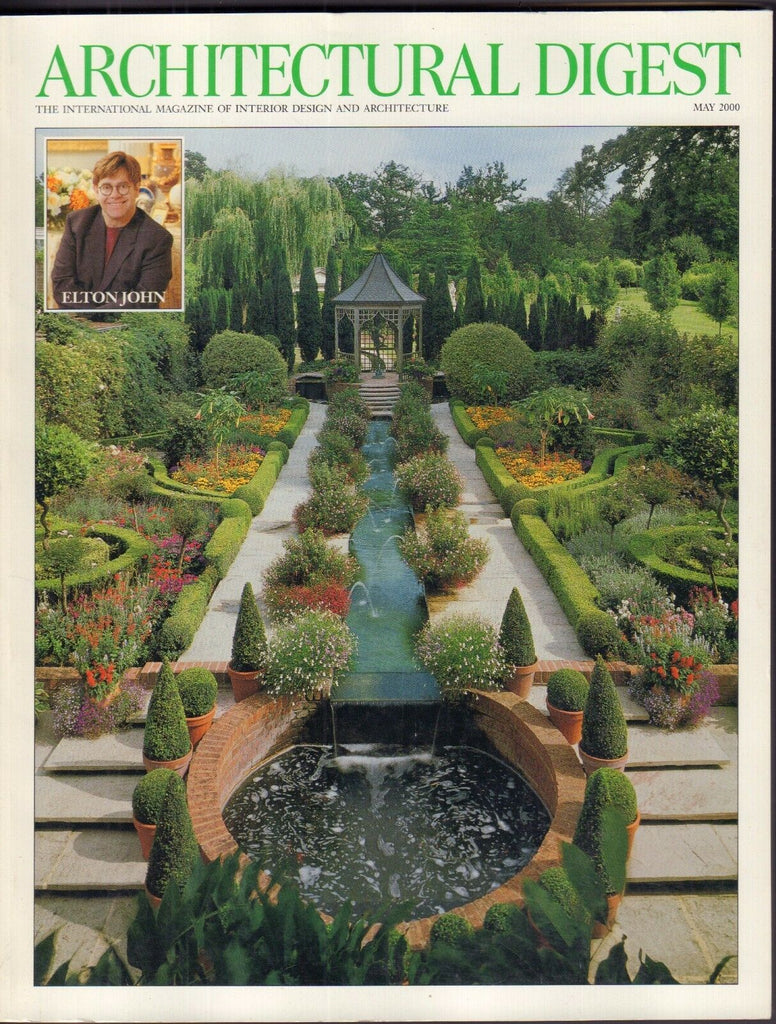 Architectural Digest May 2000 Elton John 021417DBE