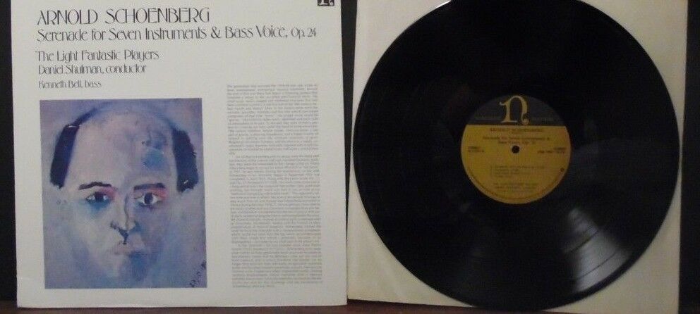 Arnold Schoenberg Serendate for Seven Instruments & Bass Voice Op. 24 010519LLE