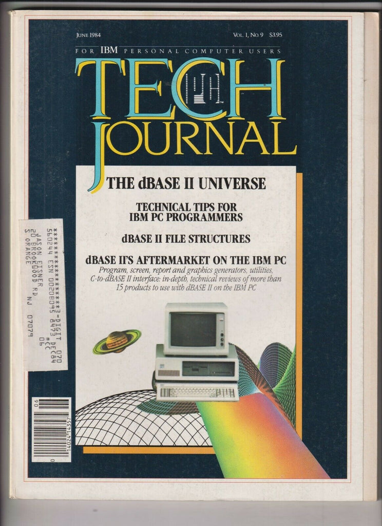 Tech Journal IBM Mag dBase II Universe June 1984 121119nonr