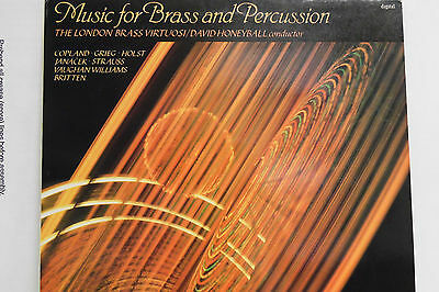 Music for Brass and Percussion David Honeyball Conductor 33RPM 060516 TLJ